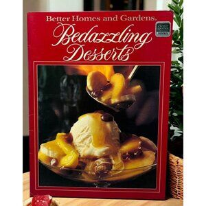 Bedazzling Desserts Cookbook Recipe Booklet Vtg 1984 Better Homes and Gardens